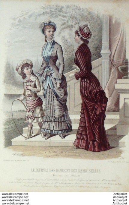 Journal des Dames Demoiselles 1879 # 1638 (Maison Scabieuse)