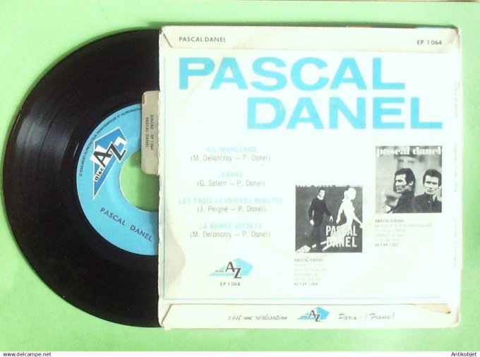 Danel Pascal 45T EP Kikmandjaro (languette)