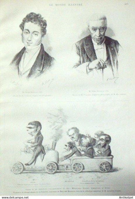 Le Monde illustré 1886 n°1569 Dieppe (76) Sénégal Saint-Louis Pays-Bas Amsterdam Paul Dalloz