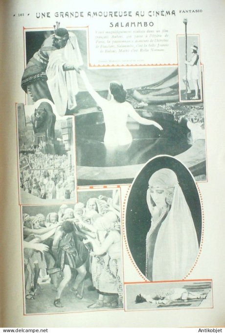 Fantasio 449 1925 Wegener Brisgand Mendousse Giffey Bonnotte Salambo