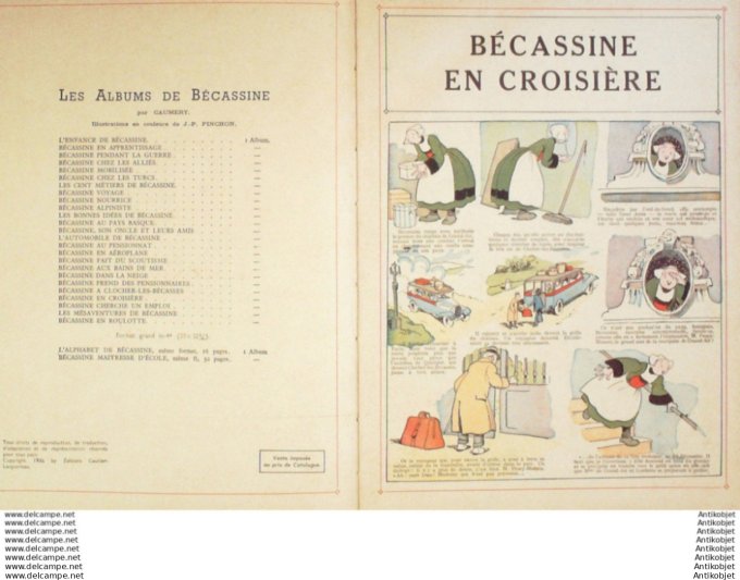 Becassine en croisiere (Pinchon Gautier-Languereau) 1949