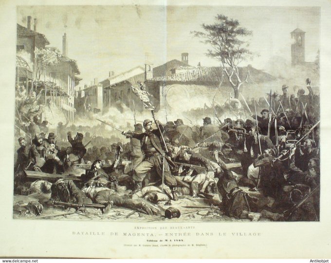 Le Monde illustré 1863 n°333 Francfort Boemer (90) Madagascar Tamatave Mexique Pechara Argenteuil (9