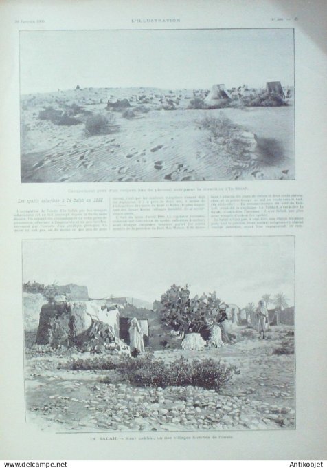 L'illustration 1900 n°2969 Siam rois Luang-Prabang Algérie In Salah Afrique-Sud Soldat Boer Rome