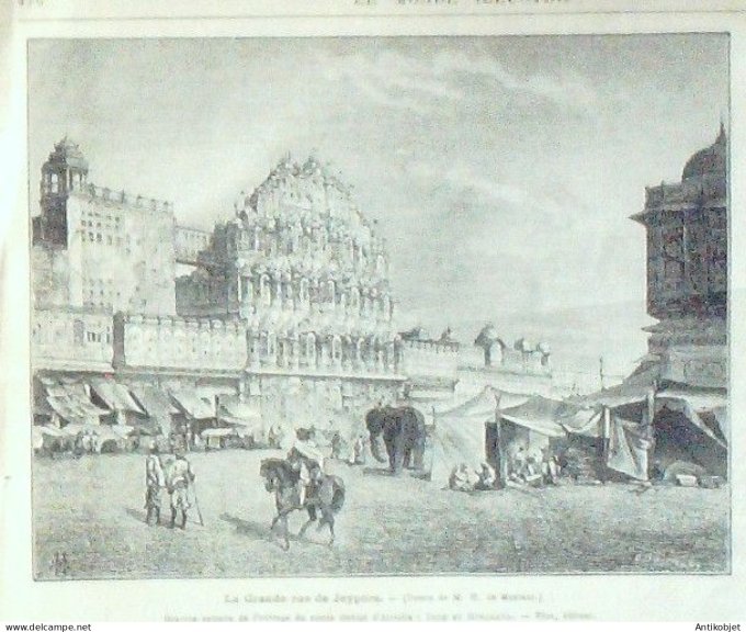 Le Monde illustré 1877 n°1055 Pays-Bas Delft Italie Padoue Turin Montmorency (95)