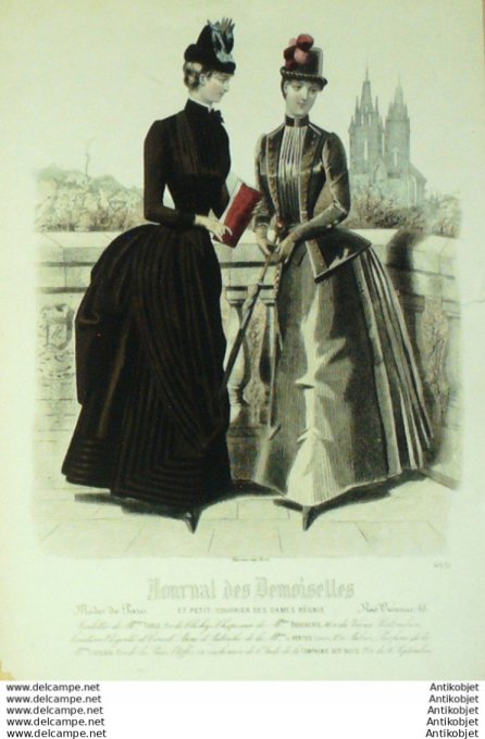 Journal de Demoiselles 1885 # 4551 (Maison Turle)