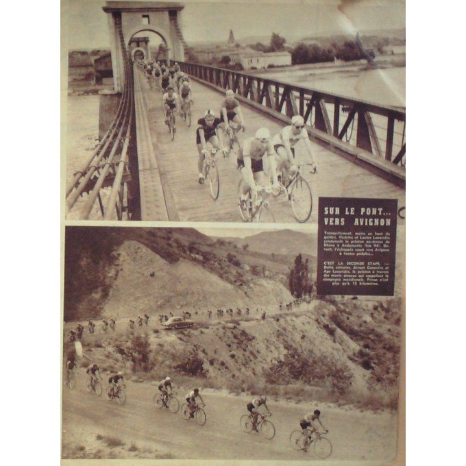 Miroir Sprint 1954 #  418 14 Juin Ladoumegue Dauphine Gauthier D Elfour 24h Du Mans