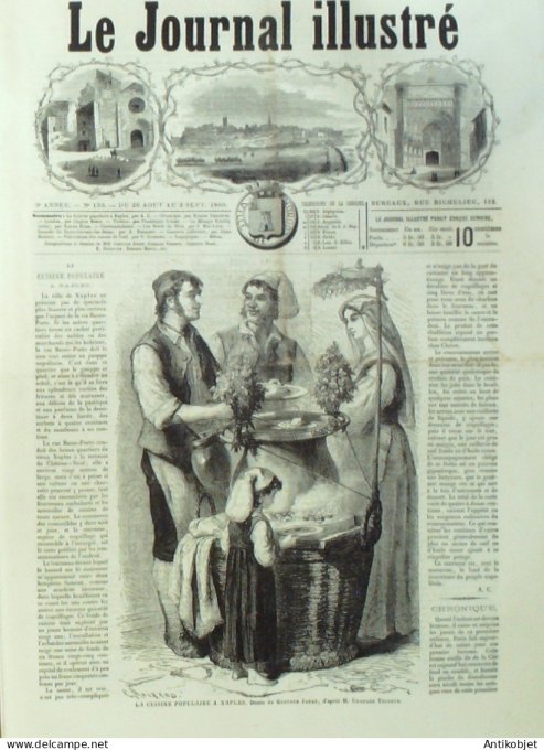 Le journal illustré 1866 n°133 Loudun (86) St Gervais (74) Allemagne Holzkreis