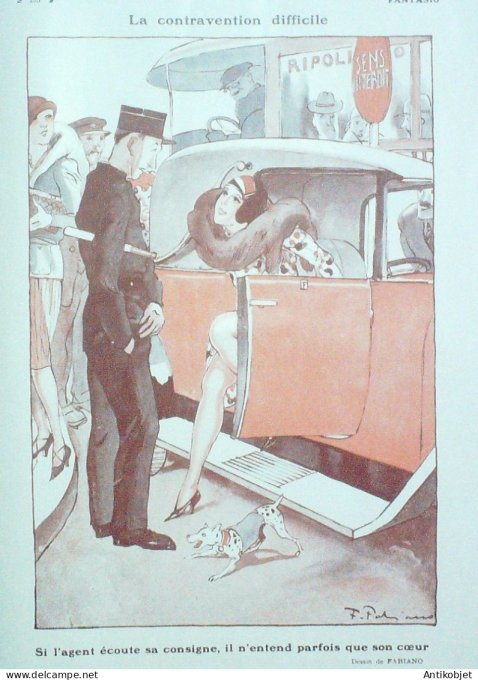 Fantasio 546 1929 Dassonval Giffey Picadia Leroy Bruller Pavis