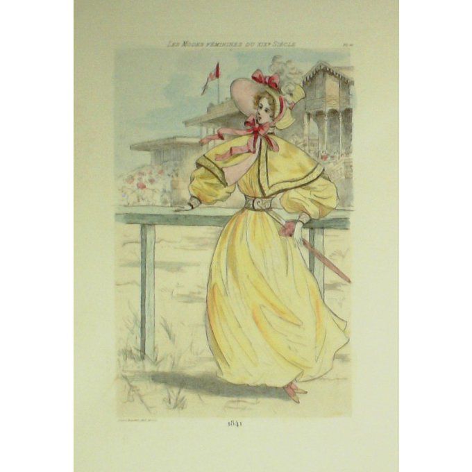 Mode Féminine époque 1841 (H.Boutet)