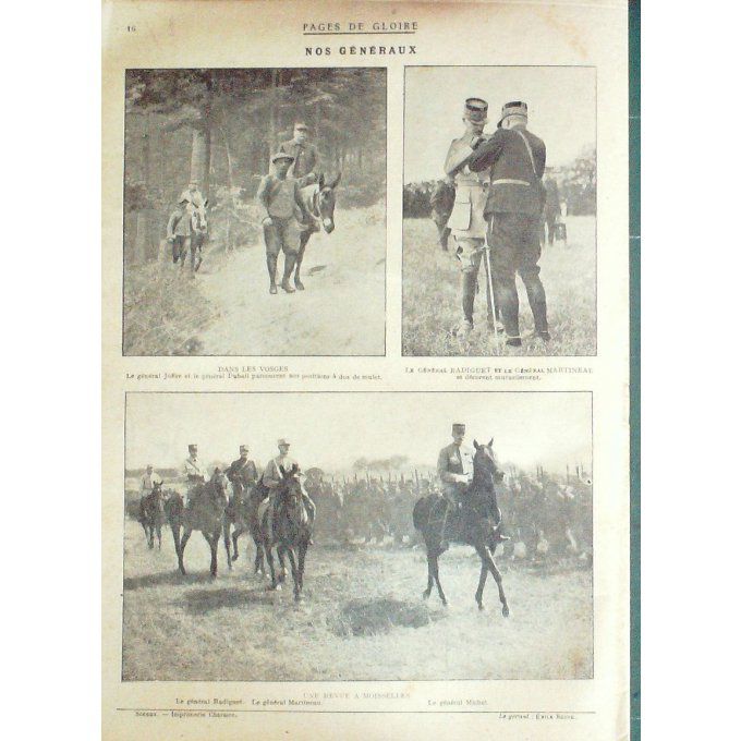 Pages de gloire 1915 n°41 ARRAS EGYPTE VARSOVIE DARDANELLES