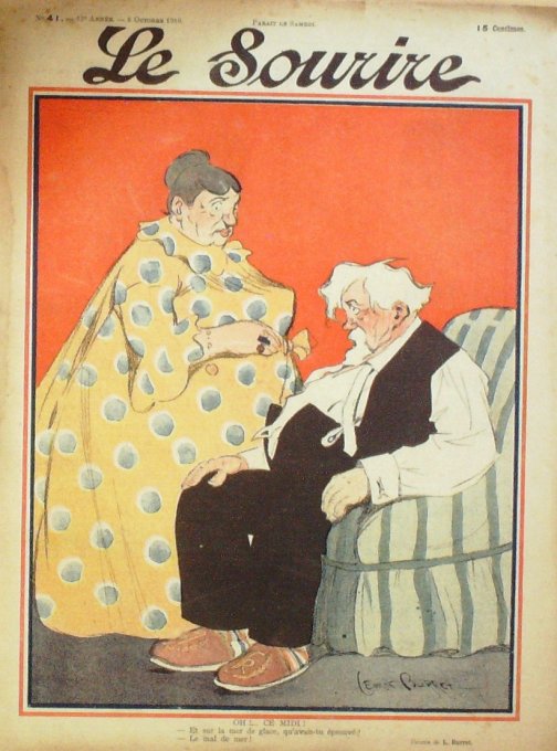 Le Sourire 1910 n°041 BURRET DANGON PIERLIS VIARDOT