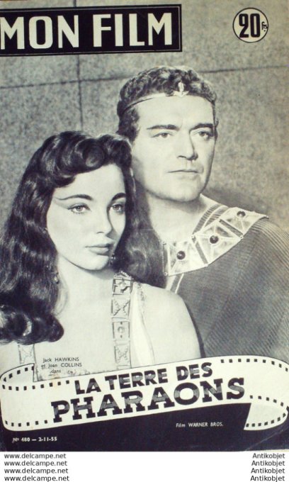Mon Film 480 55-11- 2 La Terre Des Pharaons Jack Hawkins Edwige Feuillere