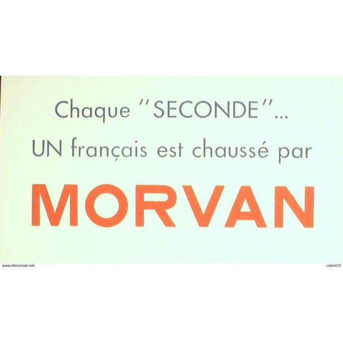 Buvard MORVAN Chaussure