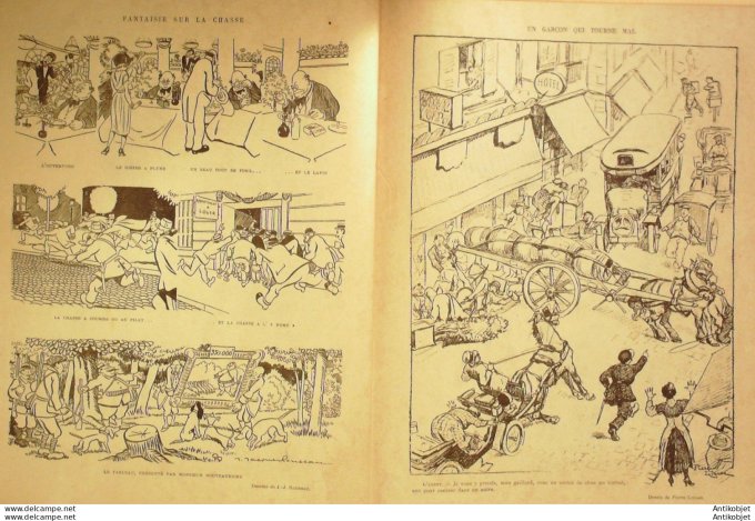 Le Rire 1920-08-28 #  82 Journal humoristique Ed.Originale L'Eveque & le cure