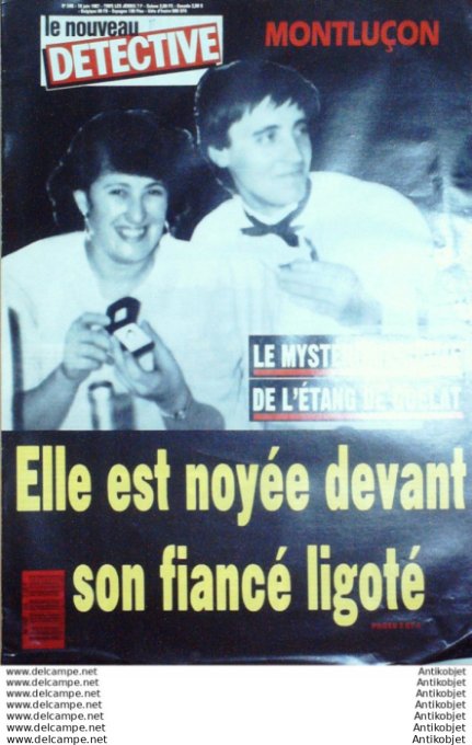Détective 1988 # 248 Mulhouse Klaus Barbie Henin-Beaumont Carpentras Marmande Troyes Toulouse