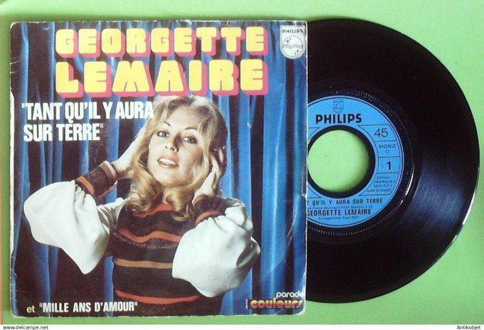 Lemaire Georgette 45T SP Tant qu'il y aura sur terre 1972