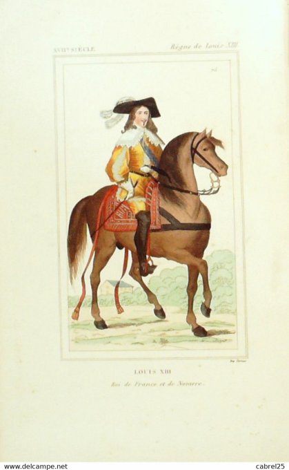 Louis Viii Roi De France Et De Navarre 17ème 1852
