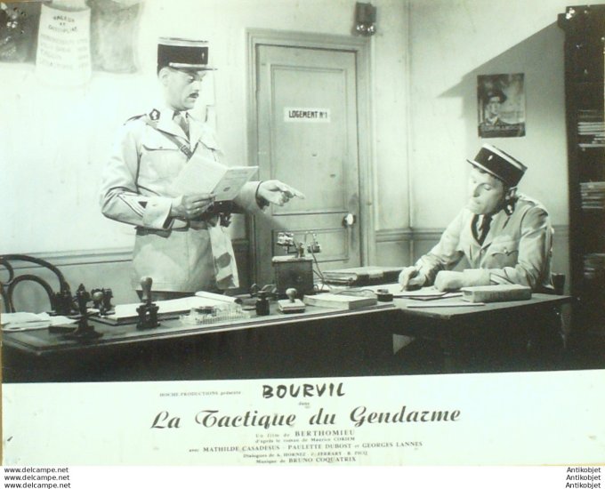 La Tactique Du Gendarme Bourvil (Presse Bruxelles 171) 1949