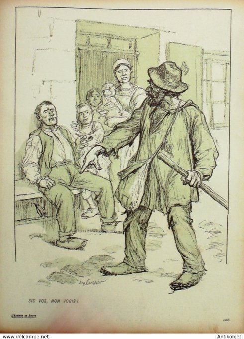 L'Assiette au beurre 1903 # 128 Aux champs Eugène Courbon