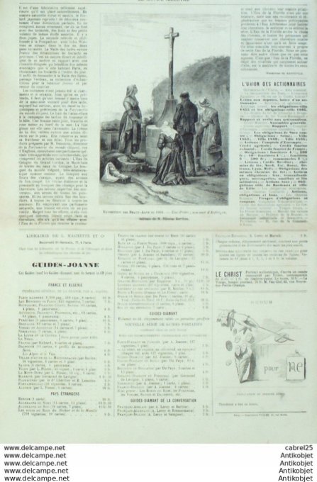 Le Monde illustré 1868 n°585 Le Havre (76) Allemagne Bade Espagne Bilbao Corrida Fontainebleau (77)