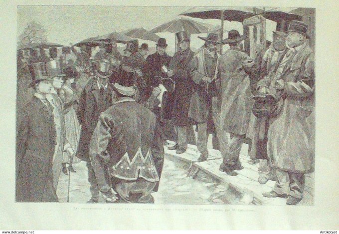 Le Monde illustré 1886 n°1564 St-Etienne (42) Allemagne Walkyrie Ammerthal Montmartre Berlioz