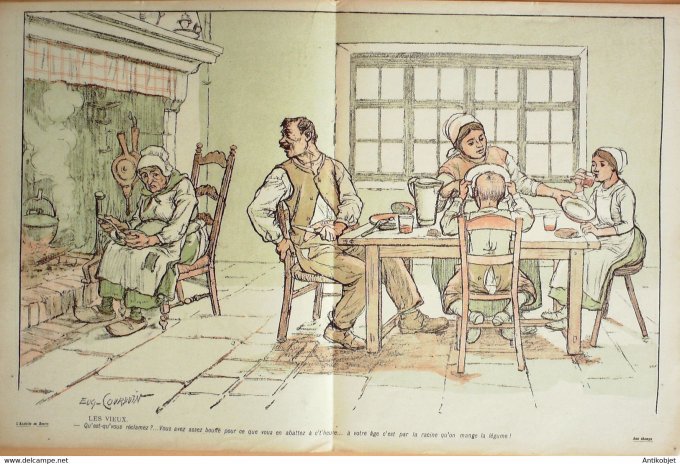 L'Assiette au beurre 1903 n°128 Aux champs Eugène Courbon
