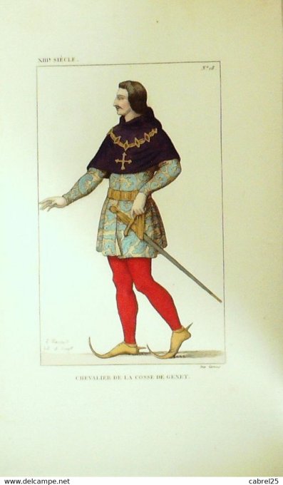 De la Cosse de Genet Chevalier 13ème 1852