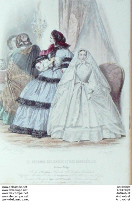 Journal des Dames Demoiselles 1857 # 479 (Maison Alexandrine)