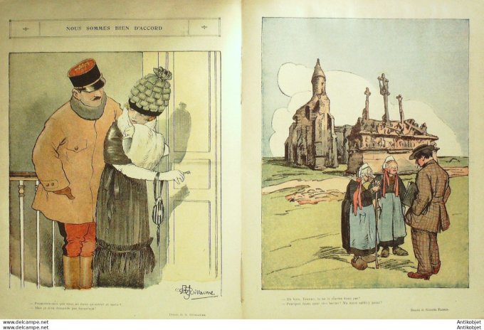 Le Rire 1919-08-16 #  33 Journal humoristique Ed.Originale Marocains insaisissable