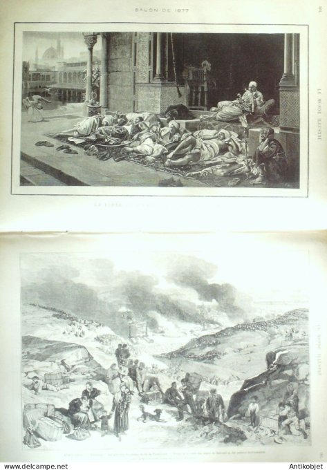 Le Monde illustré 1877 n°1062 Bulgarie Chipka Tirnova Samovoda Pittsburg