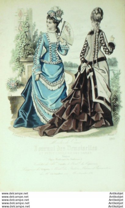 Journal de Demoiselles 1873 # 3963 (Maison Cavaly)