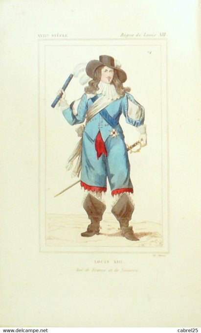 Louis Viii Roi De France Et De Navarre 17ème 1852