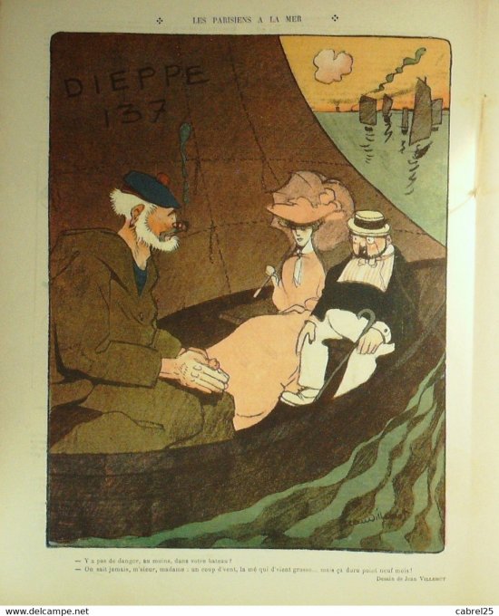 Le Rire 1906 n°186 Mirande Huard Villemot Avelot Préjelan Radiguet Carlègle Guillaume