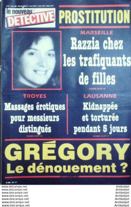 Détective 1985 # 143 Le Puy-en-Velay Clamart St-Quentin Troyes Marseille Montpellier Paris 17