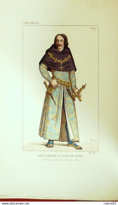 De la Cosse de Genet Chevalier 13ème 1852