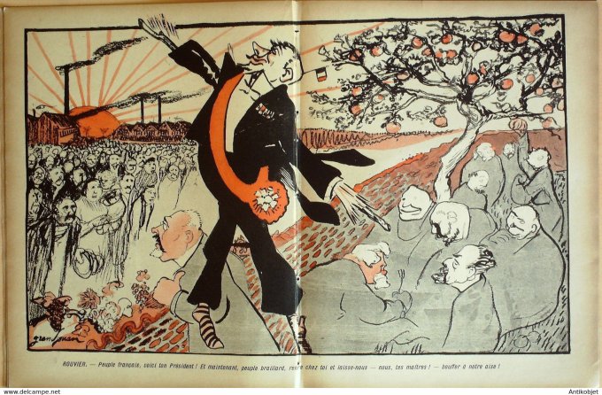 L'Assiette au beurre 1906 # 250 Les prétendants au Trône Grangjouan