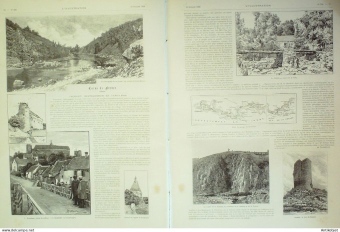 L'illustration 1896 n°2786 Chine Li-Hung-Chang Reims (51) Avignon (84) Bulgarie Sofia Chateaubrun (3