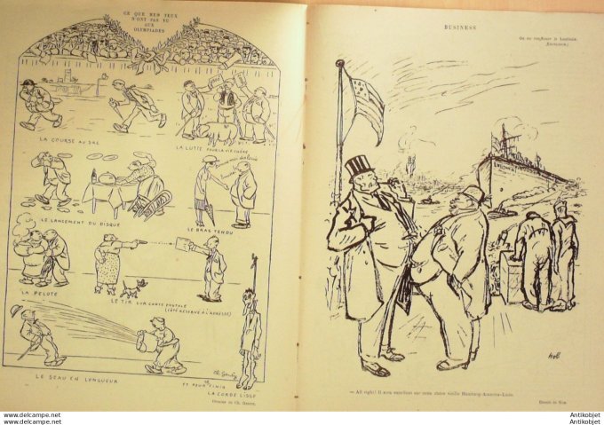 Le Rire 1920-09-25 #  86 Journal humoristique Ed.Originale  Business