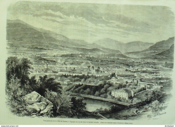 Le Monde illustré 1869 n°662 Egypte Ismaïlia Canal de Suez Argenteuil (95) Lourdes Pau (65)