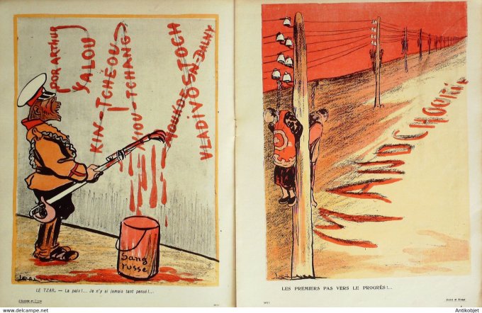 L'Assiette au beurre 1904 # 184 Jaunes & Blancs Camara
