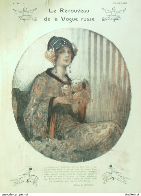 Fantasio 311 1920 Vallee Martin Capy Leclerc Khun-Regnier Monna Delza Miarko