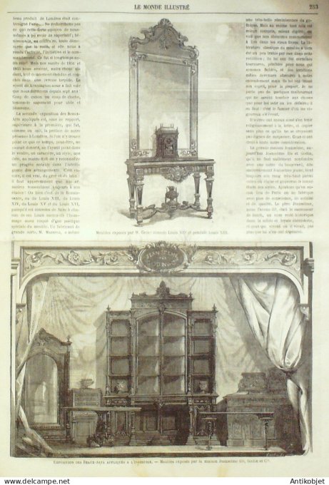 Le Monde illustré 1863 n°340 Cherbourg (50) St-Jean-de-Luz (64) Espagne St-Sébastien