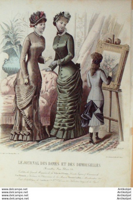 Journal des Dames Demoiselles 1879 # 1651 (Maison Morison)