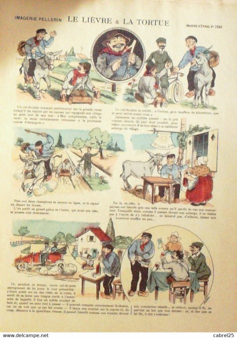 Le Li7vre & La Tortue (Pellerin d'epinal) Zutna