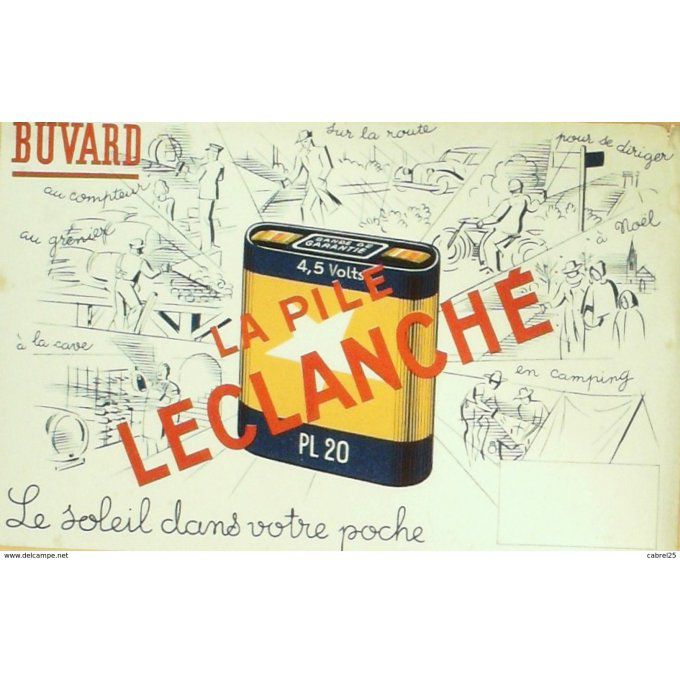Buvard LECLANCHE Eclairage