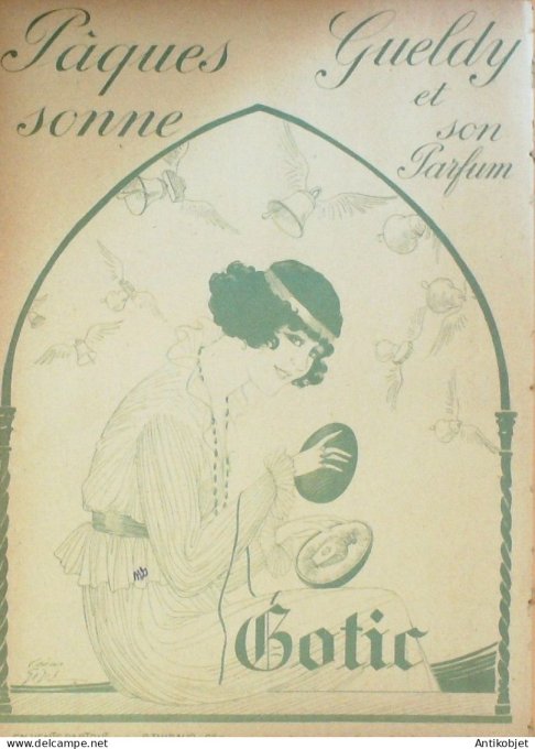 Fantasio 294 1919 Gerbault Fauconnet Icart Redon Royer Markous Brunner