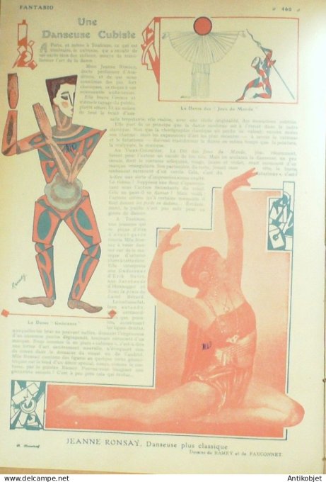 Fantasio 294 1919 Gerbault Fauconnet Icart Redon Royer Markous Brunner