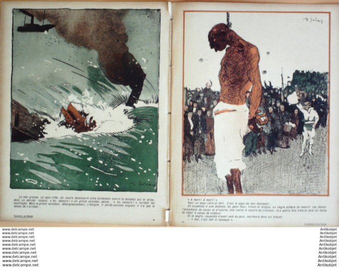 L'Assiette au beurre 1907 # 313 La ballade de la cloche Jesus Christ Galanis