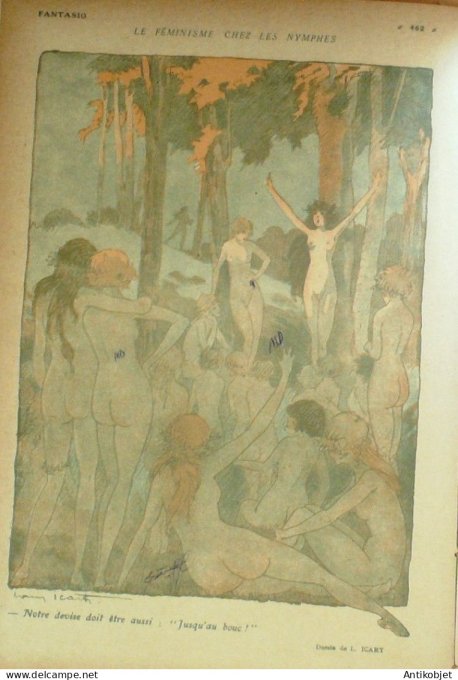 Fantasio 294 1919 Gerbault Fauconnet Icart Redon Royer Markous Brunner