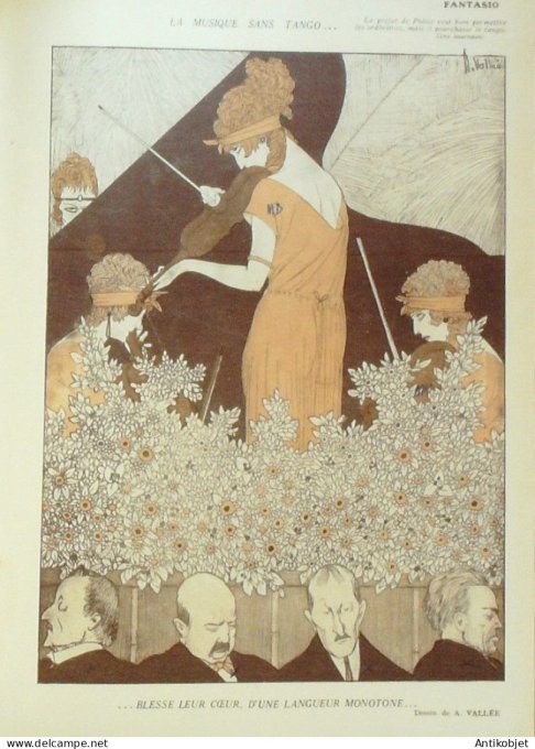 Fantasio 294 1919 Gerbault Fauconnet Icart Redon Royer Markous Brunner